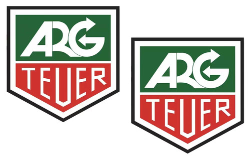Arg teuer aufkleber 10cm - teuer,