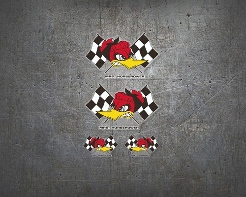 Mrs horsepower flags 4er - flags,