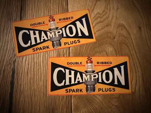 Champion aufkleber sticker - 2x,
