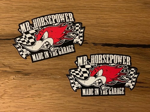 Horsepower garage aufkleber - horsepower,