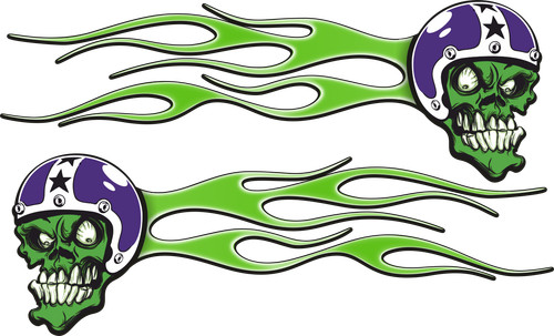 Monster hotrod flames - 2x,