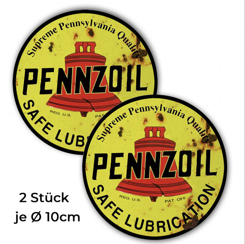 Pennzoil aufkleber vintage - pennzoil,