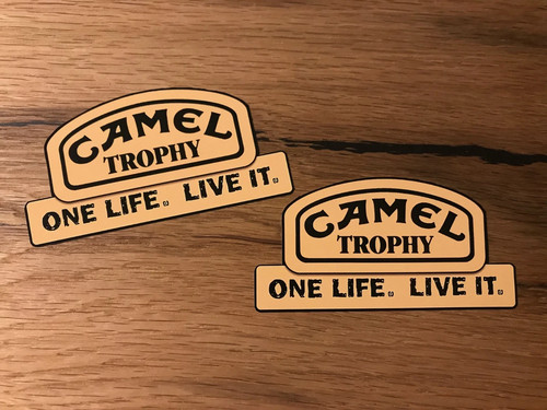 Camel trophy aufkleber - camel,
