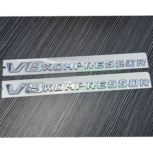 2pcs kompressor schriftzug - 2pcs, v8