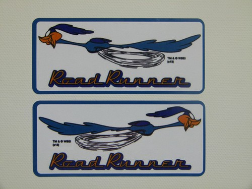 Road runner aufkleber - 2x,