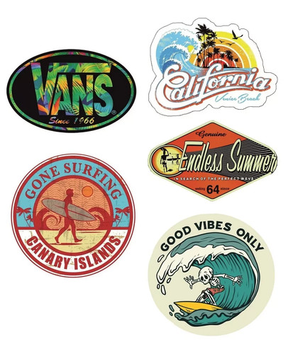 Surf aufkleber kult sticker - surf,
