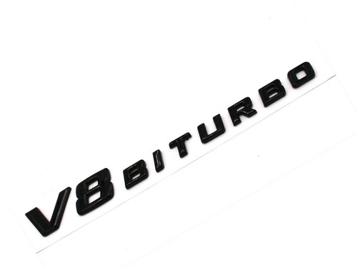 Biturbo emblem schwarz auto - emblem,