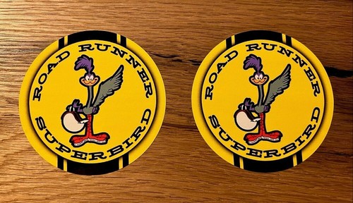 Road runner aufkleber super - 2x,