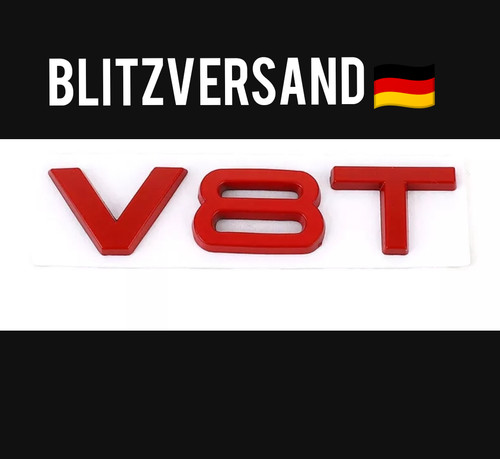 V8t emblem aufkleber logo - aufkleber, 3d
