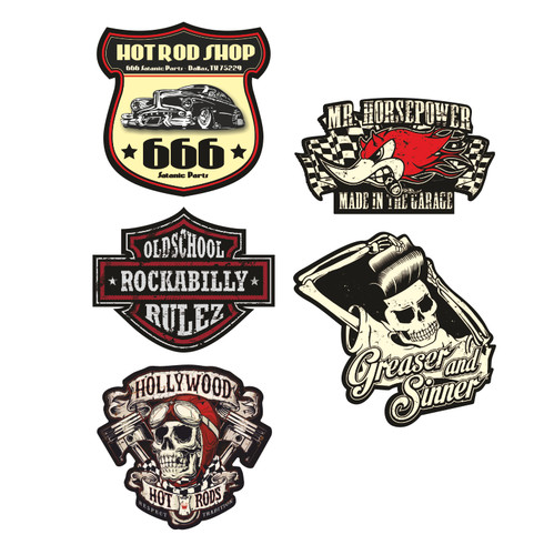 Grease aufkleber rockabilly - grease,
