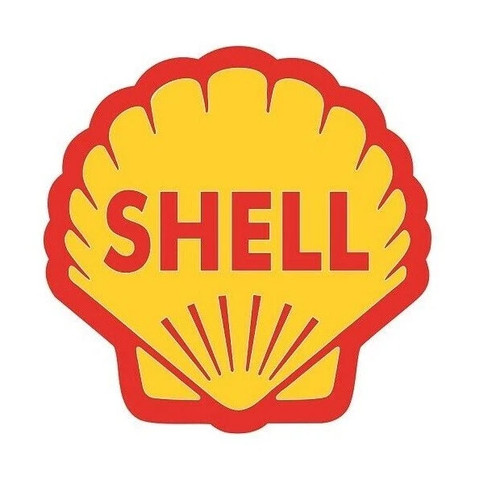 Shell aufkleber 20cm - shell, sticker