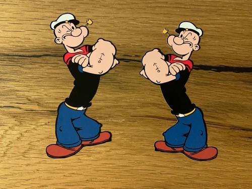 Popeye aufkleber comic kult - popeye,